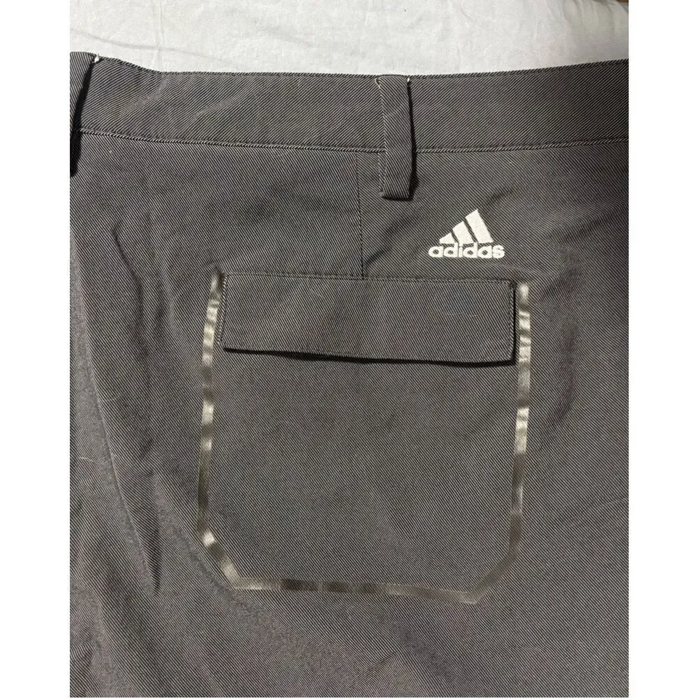 Adidas Men's Black Golf Shorts Active Wear Stretch Size 38